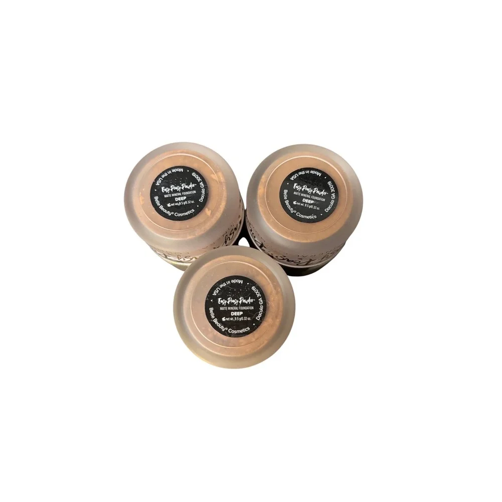 Easy Peasy Powder Mineral Foundation by Kim Gravel QVC -color DEEP